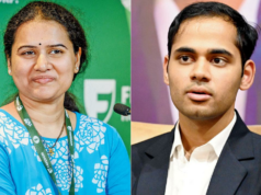 O PM Narendra Modi elogia Humpy, vencedor do bronze, e a coragem de Erigaisi O PM Narendra Modi elogia Humpy, vencedor do bronze, e a coragem de Erigaisi