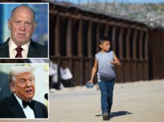 O administrador de Trump resgatou 62 mil crianças migrantes do tráfico sexual e trabalho infantil, diz o czar da fronteira Homan Tom Homan, identificado como