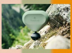 O amado Theragun de tamanho de viagem de Oprah está com um grande desconto hoje Mini massageador Theragun.