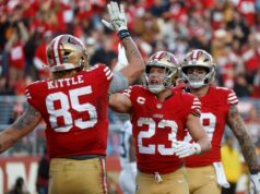 O ataque de alto nível do 49ers está bem representado na escalação do Pro Bowl O ataque de alto nível do 49ers está bem representado na escalação do Pro Bowl