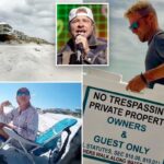 O cantor dos Backstreet Boys, Brian Littrell, enfrenta no tribunal um idoso que ele diz estar invadindo sua praia particular na Flórida