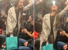 ‘O cavalheirismo está morto’: mulher toma medidas engraçadas e desesperadas para tentar conseguir assento no trem 'O cavalheirismo está morto': mulher toma medidas engraçadas e desesperadas para tentar conseguir assento no trem