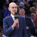 O comissário da NBA, Adam Silver, anuncia decisão de expansão da Liga Surpresa