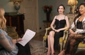 O doce papel que Ashley Park desempenhou no casamento de Lily Collins O doce papel que Ashley Park desempenhou no casamento de Lily Collins