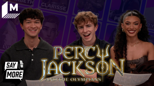 O elenco de Percy Jackson e os Olimpianos elabora as melhores equipes de captura da bandeira
