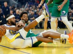 O elenco de apoio dos Warriors rouba a cena da reunião do Splash Bros. na vitória no dia de Natal O elenco de apoio dos Warriors rouba a cena da reunião do Splash Bros. na vitória no dia de Natal