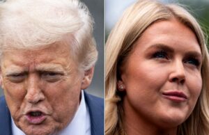 O elogio ‘assustador’ de Donald Trump a Karoline Leavitt deixa os críticos se contorcendo online Yahoo news home