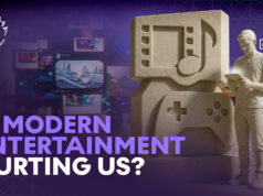 O entretenimento está nos tornando melhores ou silenciosamente nos remodelando para pior? O entretenimento está nos tornando melhores ou silenciosamente nos remodelando para pior?