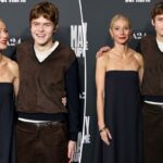 O filho de Gwyneth Paltrow, Moses, faz sua estreia no tapete vermelho para apoiar a mãe na estreia de 'Marty Supreme'