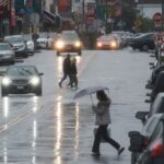 O frio na área da baía será eliminado por outro sistema fluvial atmosférico que se aproxima