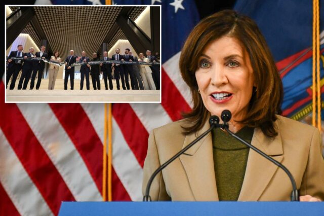 Kathy Hochul anuncia novo financiamento para centros comunitários.