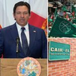 O governador da Flórida, Ron DeSantis, designa a Irmandade Muçulmana, CAIR, como 'organizações terroristas estrangeiras', segue o exemplo do Texas