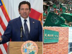 O governador da Flórida, Ron DeSantis, designa a Irmandade Muçulmana, CAIR, como ‘organizações terroristas estrangeiras’, segue o exemplo do Texas O governador da Flórida, Ron DeSantis, designa a Irmandade Muçulmana, CAIR, como 'organizações terroristas estrangeiras', segue o exemplo do Texas