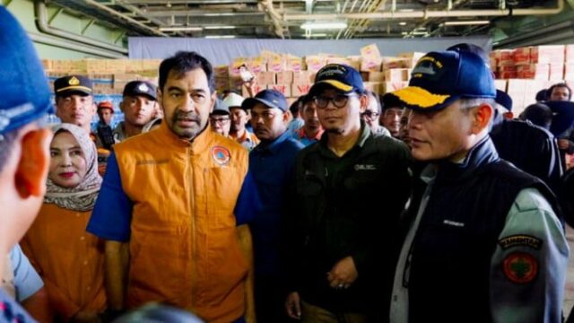 O governador de Aceh classificou a assistência do Ministério da Agricultura como uma das maiores para as vítimas de desastres
