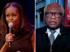 O legislador democrata diz que Michelle Obama está ‘absolutamente correta’ ao dizer que a América não está pronta para uma mulher presidente O legislador democrata diz que Michelle Obama está ‘absolutamente correta’ ao dizer que a América não está pronta para uma mulher presidente