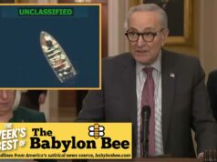 O melhor da Babylon Bee: os números das pesquisas democratas aumentam entre os principais grupos demográficos narcoterroristas O melhor da Babylon Bee: os números das pesquisas democratas aumentam entre os principais grupos demográficos narcoterroristas