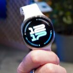 Tela do aplicativo Samsung Galaxy Watch 8