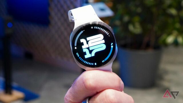 Tela do aplicativo Samsung Galaxy Watch 8