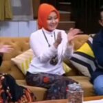 O momento em que Aura Kasih estava no mesmo quadro que Ridwan Kamil e Atalia em um programa de TV estava no centro das atenções