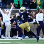 Notre Dame running back Jeremiyah Love