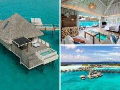 O novo Bora Bora Resort & Spa do Westin tem as vilas sobre a água mais sonhadoras com piscinas de imersão pessoais O novo Bora Bora Resort & Spa do Westin tem as vilas sobre a água mais sonhadoras com piscinas de imersão pessoais