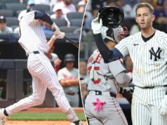 O plano dos Yankees para consertar a falha única de Ryan McMahon na primeira entressafra juntos O terceiro base do New York Yankees, Ryan McMahon # 19, joga seu capacete depois de rebater. Com as bases carregadas, encerrando o quinto inning.