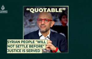 O povo sírio “não se acomodará antes” que a justiça seja feita O povo sírio “não se acomodará antes” que a justiça seja feita