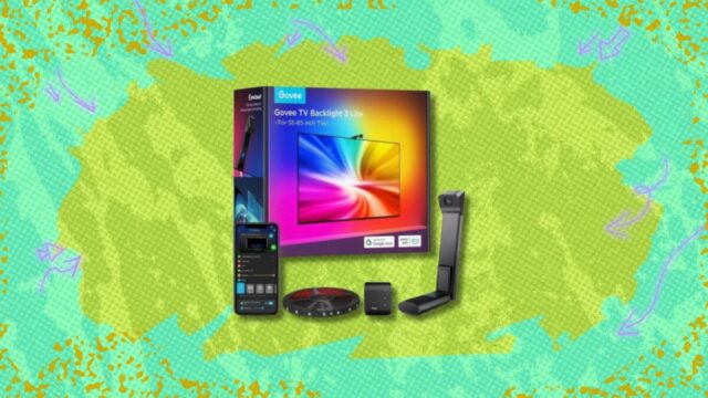 O presenteável Govee TV Backlight 3 está à venda na Amazon por menos de US $ 60
