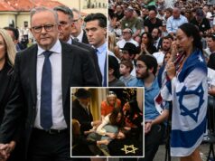 O primeiro-ministro australiano, Anthony Albanese, pede desculpas à comunidade judaica após o ataque terrorista em Bondi Beach e diz que sente o ‘peso da responsabilidade’ O primeiro-ministro australiano, Anthony Albanese, pede desculpas à comunidade judaica após o ataque terrorista em Bondi Beach e diz que sente o 'peso da responsabilidade'