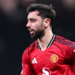 Bruno Fernandes marca falta frente ao Bournemouth