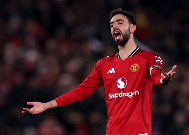 O que fontes do Man Utd estão dizendo sobre Bruno Gráfico de citações de Bruno Fernandes