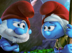 O que virá para Tubi em janeiro de 2026 A still image from "Smurfs: The Lost Village."