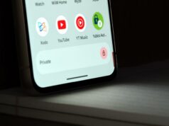 O recurso App Lock nativo do Android pode chegar no próximo ano Uma tela do telefone mostrando o espaço privado desbloqueado