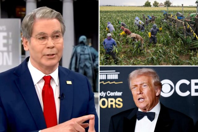 O secretário do Tesouro, Bessent, prevê crescimento de 3% do PIB enquanto Trump prepara tour econômico
