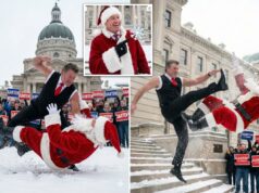 O senador republicano de Indiana causa alvoroço com imagens de IA dele mesmo derrotando o Papai Noel – e depois chama os críticos de ‘flocos de neve’ O senador republicano de Indiana causa alvoroço com imagens de IA dele mesmo derrotando o Papai Noel - e depois chama os críticos de 'flocos de neve'