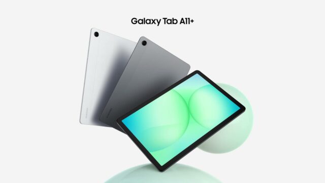 O tablet econômico da série A da Samsung com sete Uma imagem destacando o Samsung Galaxy A17.