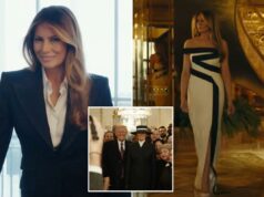 O trailer do documentário ‘Melania’ Trump mostra a preparação para a posse do marido Donald: ‘Lá vamos nós de novo’ O trailer do documentário 'Melania' Trump mostra a preparação para a posse do marido Donald: 'Lá vamos nós de novo'