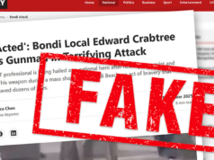 O truque doentio pregado no mundo horas depois do tiroteio em Bondi O site foi criado horas depois do tiroteio em Bondi.