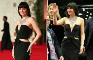 O último visual de Dakota Johnson no tapete vermelho prova que os recortes da pélvis estão de volta O último visual de Dakota Johnson no tapete vermelho prova que os recortes da pélvis estão de volta