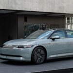 O veículo elétrico Afeela da Sony oferecerá placas digitais