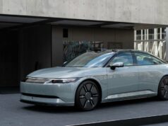 O veículo elétrico Afeela da Sony oferecerá placas digitais O veículo elétrico Afeela da Sony oferecerá placas digitais