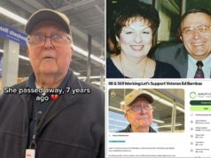 O veterano do exército Ed Bambas, 88, revela que trabalha em tempo integral no supermercado depois de perder a pensão – internet se mobiliza para arrecadar mais de US$ 1 milhão O veterano do exército Ed Bambas, 88, revela que trabalha em tempo integral no supermercado depois de perder a pensão – internet se mobiliza para arrecadar mais de US$ 1 milhão