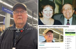 O veterano do exército Ed Bambas, 88, revela que trabalha em tempo integral no supermercado depois de perder a pensão – internet se mobiliza para arrecadar mais de US$ 1 milhão O veterano do exército Ed Bambas, 88, revela que trabalha em tempo integral no supermercado depois de perder a pensão – internet se mobiliza para arrecadar mais de US$ 1 milhão