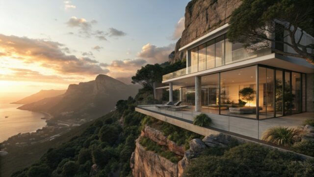 O visual luxuoso do norte da Califórnia inclui a ascensão da arquitetura costeira moderna
