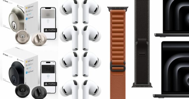 Ofertas: Level Lock + Matter Apple Home Key lock, 2025 laranja Alpine Loop, M4 Pro MacBook Pro com até $ 700 de desconto, mais
