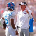 Lane Kiffin and Trinidad Chambliss
