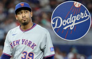 Onde a entrada do Mets movida a trombeta de Edwin Diaz se classifica à medida que se aproxima dos Dodgers O arremessador do Boston Red Sox, Jonathan Papelbon, reage após finalizar a final.