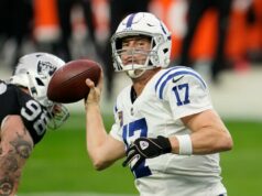 Onde estão as coisas com Colts, Philip Rivers, de 44 anos, após treino de choque Philip Rivers jogando pelos Colts em 2020.