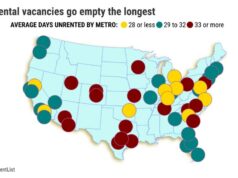 Onde os aluguéis na Califórnia ficam vagos por mais tempo? Onde os aluguéis na Califórnia ficam vagos por mais tempo?
