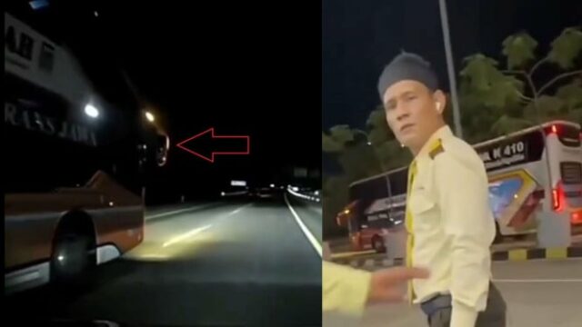 Ônibus de Rosalia Indah preso em comportamento imprudente quase causando acidentes Motivo pressionado pelo tempo, PO toma medidas decisivas e a demite imediatamente
